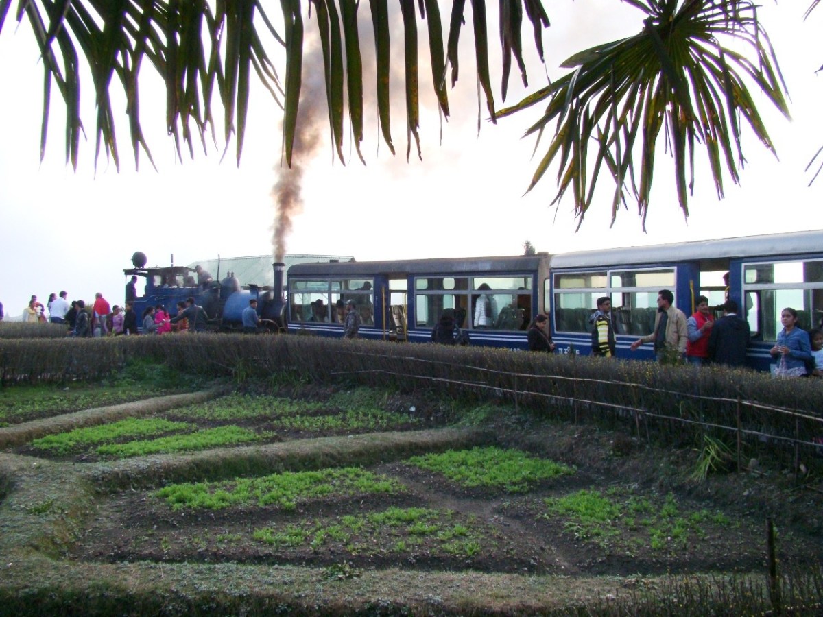 Batasia Loop on the Darjeeling Himalayan Railway